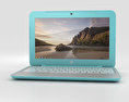 HP Chromebook 11 G3 Ocean Turquoise 3D模型
