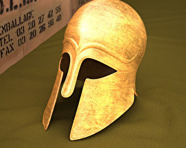 Capacete Corinthian Modelo 3d