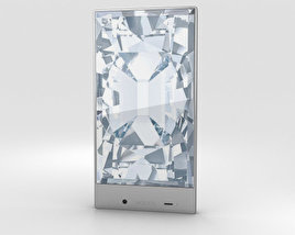 Sharp Aquos Crystal White 3D-Modell