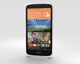 HTC Desire 526G+ Fervor Red 3D 모델 