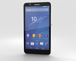 Sony Xperia E4 White 3D model