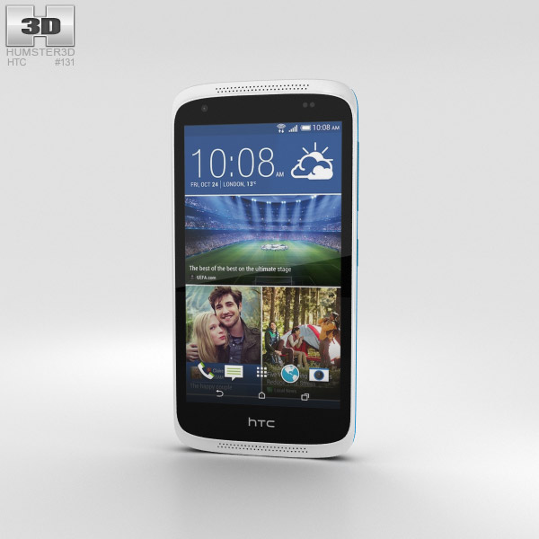 HTC Desire 526G+ Glacier Blue Modèle 3D