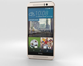 HTC One (M9) Silver/Rose Gold 3D модель