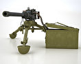 ブローニングM2重機関銃 3Dモデル
