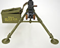 ブローニングM2重機関銃 3Dモデル