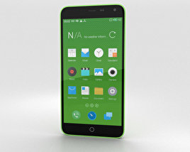 Meizu M1 Note Green 3D модель