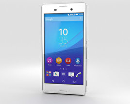 Sony Xperia M4 Aqua White 3D model