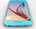 Samsung Galaxy S6 Blue Topaz Modèle 3d