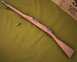 M1903春田步槍 3D模型