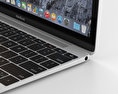 Apple MacBook Silver Modèle 3d