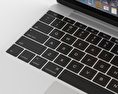 Apple MacBook Silver 3D 모델 