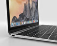 Apple MacBook Silver 3D-Modell