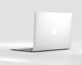 Apple MacBook Silver 3D-Modell