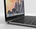 Apple MacBook Space Gray Modello 3D