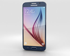 Samsung Galaxy S6 Black Sapphire Modèle 3D