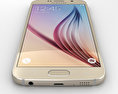 Samsung Galaxy S6 Gold Platinum 3d model