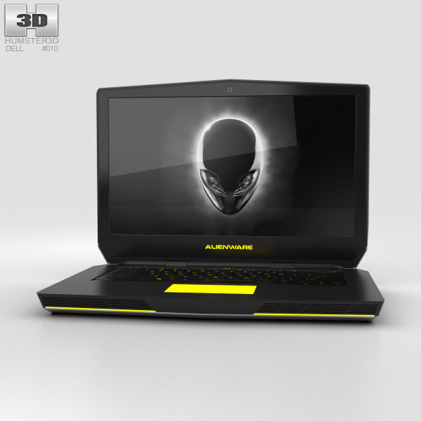 Dell Alienware 15 3D 모델 