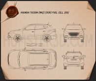 Suv Blueprint 3d Models Download Hum3d