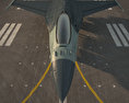 General Dynamics F-16C Block 52 3d model