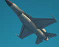 General Dynamics F-16C Block 52 3d model