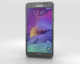 Samsung Galaxy Grand Max Schwarz 3D-Modell