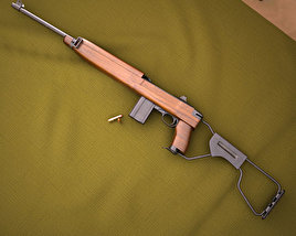 Inland M1A1 Carbine Modèle 3D