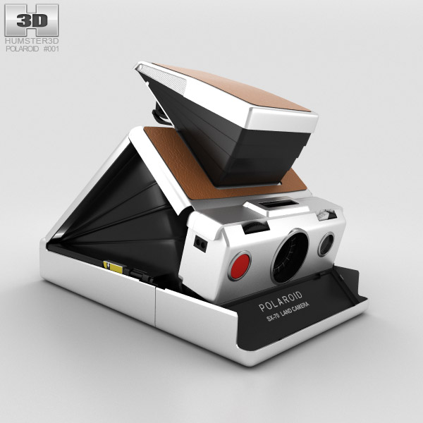 Polaroid SX-70 3D model