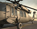 Sikorsky UH-60 Black Hawk 3D 모델 