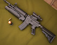 Colt M4A1 with M203 3Dモデル