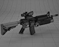 Colt M4A1 with M203 3Dモデル