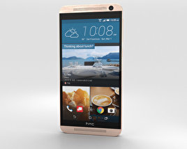 HTC One E9+ Classic Rose Gold 3D model