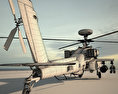 Boeing AH-64 D Apache 3D модель