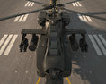 AH-64阿帕契直升機 3D模型