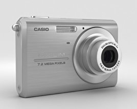 Casio Exilim EX-Z75 Silver 3D 모델 