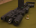 CornerShot CSM with Glock 21 3d model