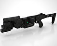 CornerShot CSM with Glock 21 3d model