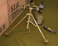 M2 Mortar 3D модель