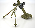 M2 Mortar 3D 모델 