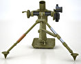 M2 Mortar 3D-Modell