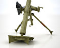 M2 Mortar Modelo 3d