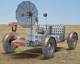 Apollo 15 Lunar Roving Vehicle 3D model