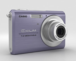 Casio Exilim EX-Z75 Blue 3D 모델 