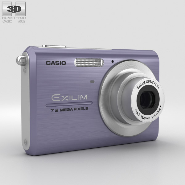Casio Exilim EX-Z75 Blue 3D model