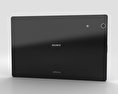 Sony Xperia Z4 Tablet LTE Preto Modelo 3d
