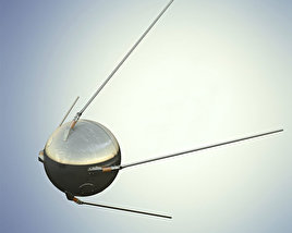 Sputnik 1 3D model