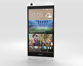 HTC Desire 626 White Birch 3D 모델 
