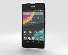 Acer Liquid Z220 白色的 3D模型