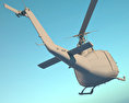 Bell UH-1 Iroquois 3d model