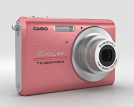 Casio Exilim EX-Z75 Pink 3D 모델 