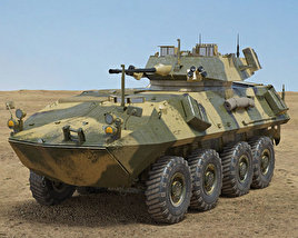 LAV-25裝甲車 3D模型